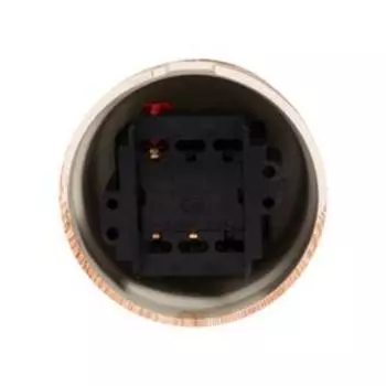 Выключатель Bironi, 2 клавиши, пластик, ретро, цвет сосна