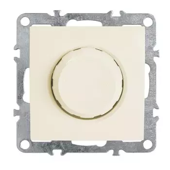 Выключатель STEKKER серия Эрна, с диммером, PSW10-9106-02, слоновая кость