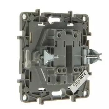 Выключатель Legrand Etika 672302, 10 А, 2 клавиши, скрытый, слоновая кость