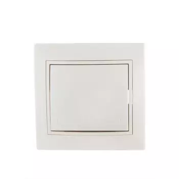 Выключатель LEZARD 701-3030-100 Mira, СП, 10А, 1 клавиша, цвет жемчужный/белый