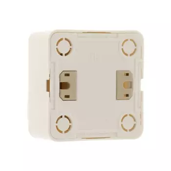 Выключатель Luazon Lighting "Лига", 10 А, 1 клавиша, накладной, белый