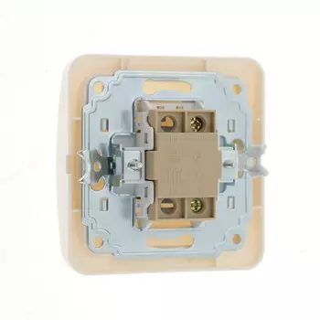 Выключатель Luazon Lighting "Орион", 10 А, 1 клавиша, скрытый, белый