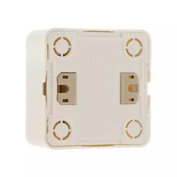 Выключатель проходной Luazon Lighting "Лига", 10 А, 1 клавиша, накладной, белый