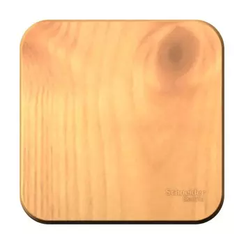 Выключатель SE Blanca, 10 А, 1 клавиша, IP20, накладной, цвет ясень, BLNVA101015