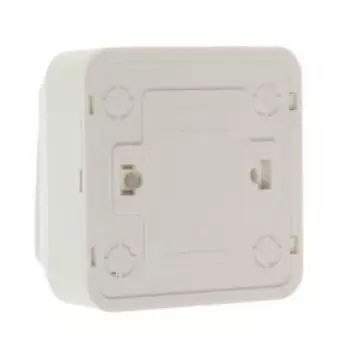 Выключатель Smartbuy "Юпитер", 10 А, 1 клавиша, наружный, белый