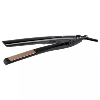 Выпрямитель BBK BST3011IL, 32 Вт, керамическое покрытие, 120-200 °С, ионизация, шнур 1.8 м, чёрный