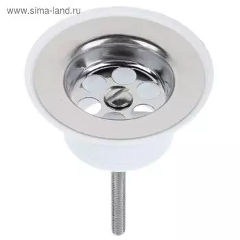 Выпуск Aquant, 1 1/4", с металлической решеткой d=64 мм