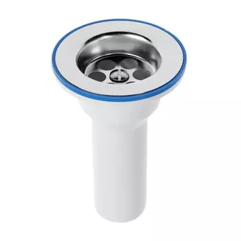 Выпуск ORIO А-3201-2, 1 1/2", с нержавеющей решёткой d=70 мм, выходное отверстие d=32 мм