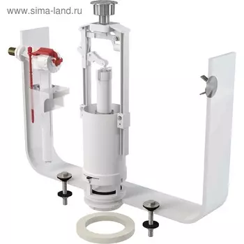 Выпускной комплект Alcaplast SA2000K 3/8" CHROM, со стоп кнопкой, впускной механизм А16 1/2 507520