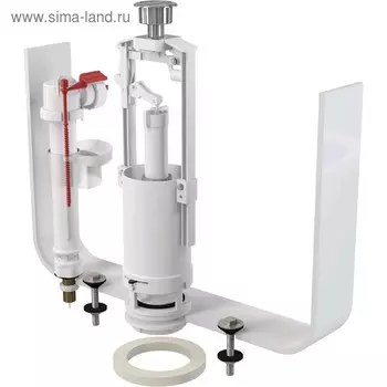 Выпускной комплект Alcaplast SA2000SK 3/8, со стоп кнопкой, впускной механизм А18 3/8