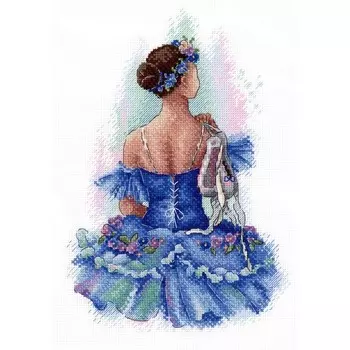 Вышивка на канве «Прима балета»