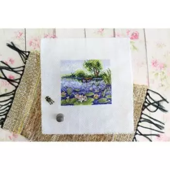 Вышивка «Водяные лилии»