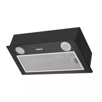 Вытяжка Centek 1850-52, наклонная, 600 м3/ч, 3 скорости, цвет чёрный