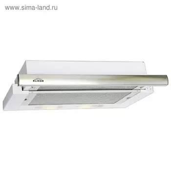 Вытяжка Elikor "Интегра" 60П-400-В2Л, встраиваемая, 400 м3/ч, 2 скорости, 60 см, белая