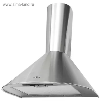 Вытяжка Elikor "Эпсилон" 50Н-430-П3Л, нержавейка/серебро