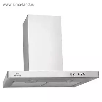 Вытяжка Elikor "Квадра" 60Н-430-К3Г, нержавейка