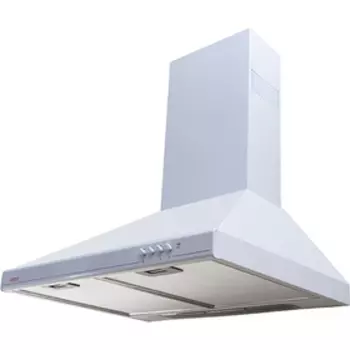 Вытяжка Gefest ВО 10 К45, каминная, 300 м3/ч, 3 скорости, белая