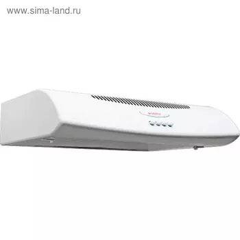 Вытяжка Gefest ВО 2601, плоская, 300 м3/ч, 3 скорости, 60 см, белая