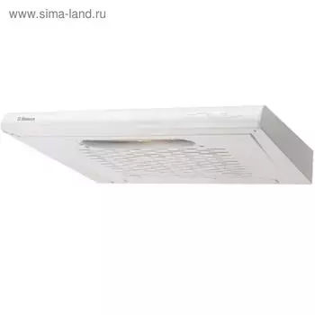 Вытяжка Hansa OSC 6111 WH, плоская, 154 м3/ч, 3 скорости, 60 см, белая
