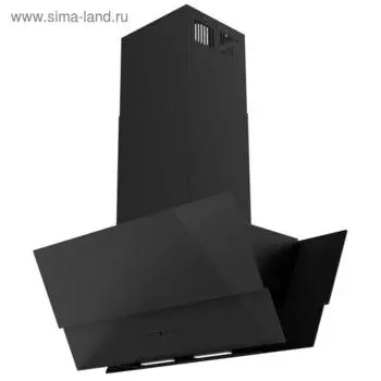 Вытяжка Körting KHA 99750 GN, островная, 950 м3/ч, 5 скоростей, 90 см, чёрная