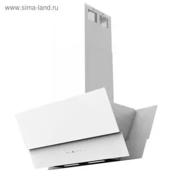 Вытяжка Körting KHA 99750 GW, островная, 950 м3/ч, 5 скоростей, 90 см, белая