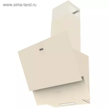 Вытяжка Krting KHC 65070 GB, наклонная, 650 м3/ч, 3 скорости, 60 см, бежевая