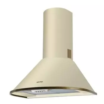 Вытяжка Körting KHC 6930 RI, каминная, 950 м3/ч, 3 скорости, 60 см, бежевая