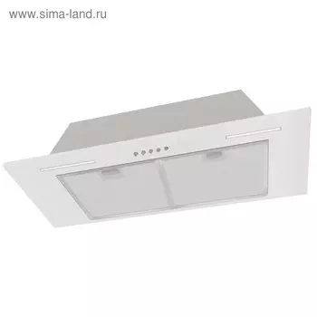 Вытяжка Krting KHI 9931 W, встраиваемая, 950 м3/ч, 3 скорости, 90 см, белая