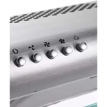 Вытяжка Lex SIMPLE 500, плоская, 500 м3/ч, 3 скорости, 50 см, серебристая