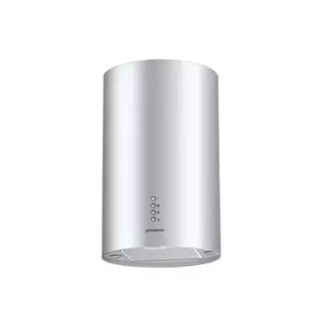 Вытяжка Maunfeld Lee Light (Isla) 35, островная, 1050 м3/ч, 3 скорости, 35 см, серебристая