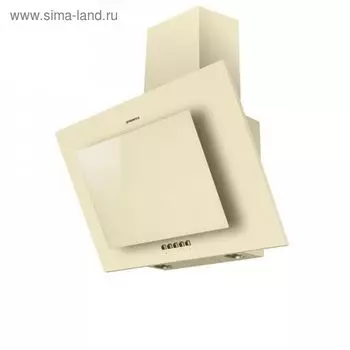 Вытяжка Maunfeld TOWER (С) 500 мм, бежевый/бежевое стекло