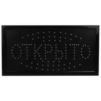 Вывеска светодиодная LED "Открыто", 220V