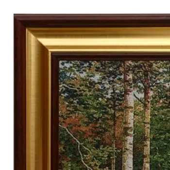 W031-40х80 Картина из гобелена "Лесной уголок" (48х87)