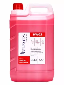 WC-гель для удаления ржавчины и известкового налета HERMES INDUSTRY Professional, 4.9 кг