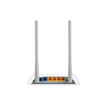 Wi-Fi роутер TP-Link TL-WR840N, 300 Мбит/с, 4 порта 100 Мбит/с, белый