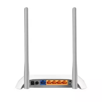 Wi-Fi роутер TP-Link TL-WR842N, 300 Мбит/с, 4 порта 100 Мбит/с, белый