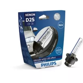 Ксеноновая лампа Philips White Vision gen2, D2S P32d-2, 12 В, 35 Вт, 85122WHV2S1