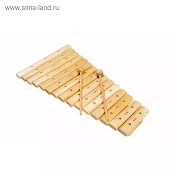 Ксилофон FLIGHT FX-15N В комплекте: (15 нот)- 1шт.,палочки-2шт. Состав: дерево, металл