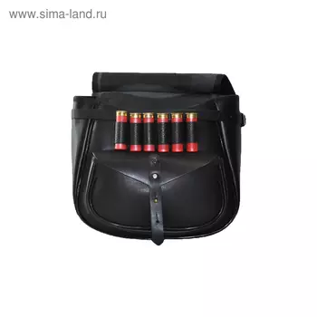 Ягдташ охотничий, большой, кожаный
