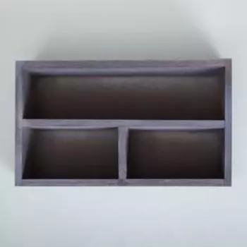 Ящик деревянный 34.5×20.5×10 см подарочный комодик, состаренный
