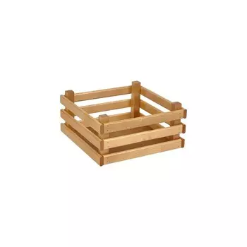 Ящик деревянный для хранения Polini Home Boxy, 25х25х12 см, цвет лакированный