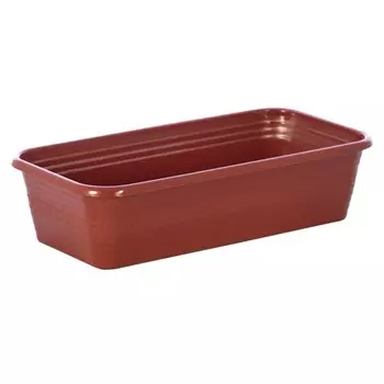 Ящик дла рассады, 38 19 9,5 см, коричневый