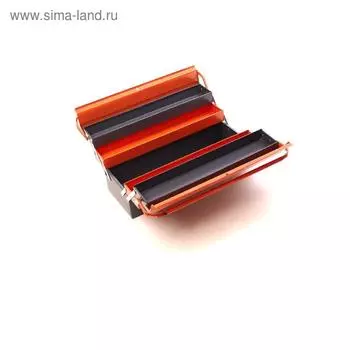 Ящик для инструментов HARDEN 520203, металлический, раскладной, 530 мм