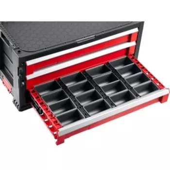 Ящик для инструментов KETER DRAWER-3 38381-3, 22", 3 выдвижные полки, модульный