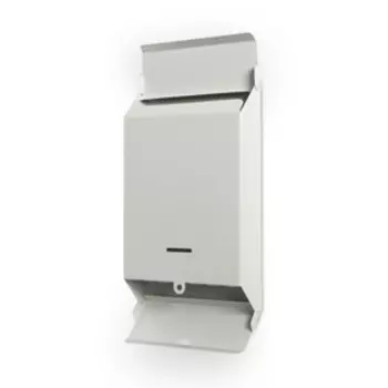 Ящик почтовый без замка, вертикальный, серый