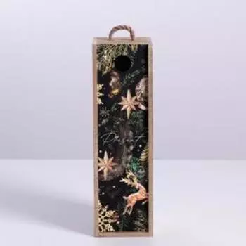 Ящик под бутылку Present, 11 × 33 × 11 см