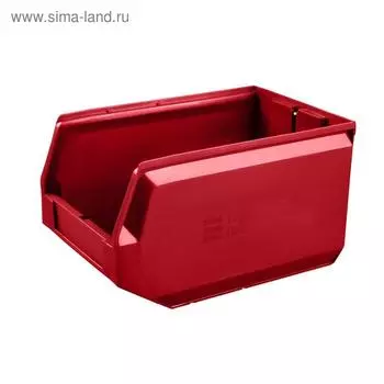 Ящик полимерный многооборотный, 22.404, 35х22,5х20см, красный