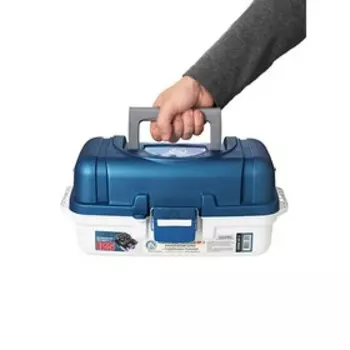 Ящик рыболовный, 2 лотка, 380х190х180 мм