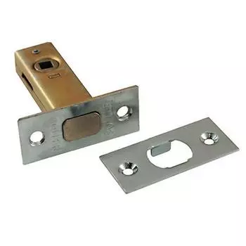 Задвижка дверная SOLLER, 002 BK-HD для ванных комнат, цвет сатин