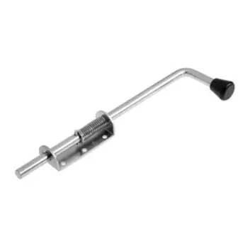 Задвижка дверная ТУНДРА ЗД-13, цинк, 1 шт.